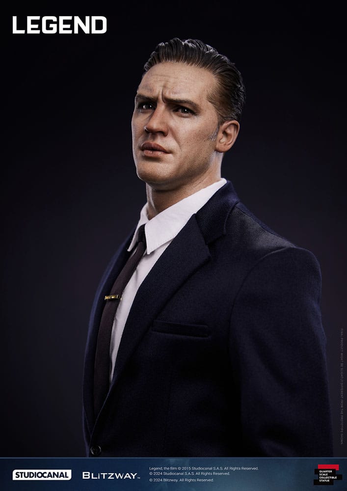 Legend Superb Scale Statue 1/4 Reginald Reggie Kray 53 cm - Smalltinytoystore