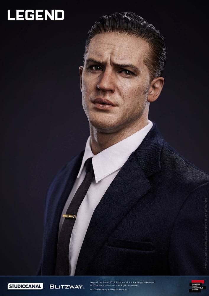 Legend Superb Scale Statue 1/4 Reginald Reggie Kray 53 cm - Smalltinytoystore