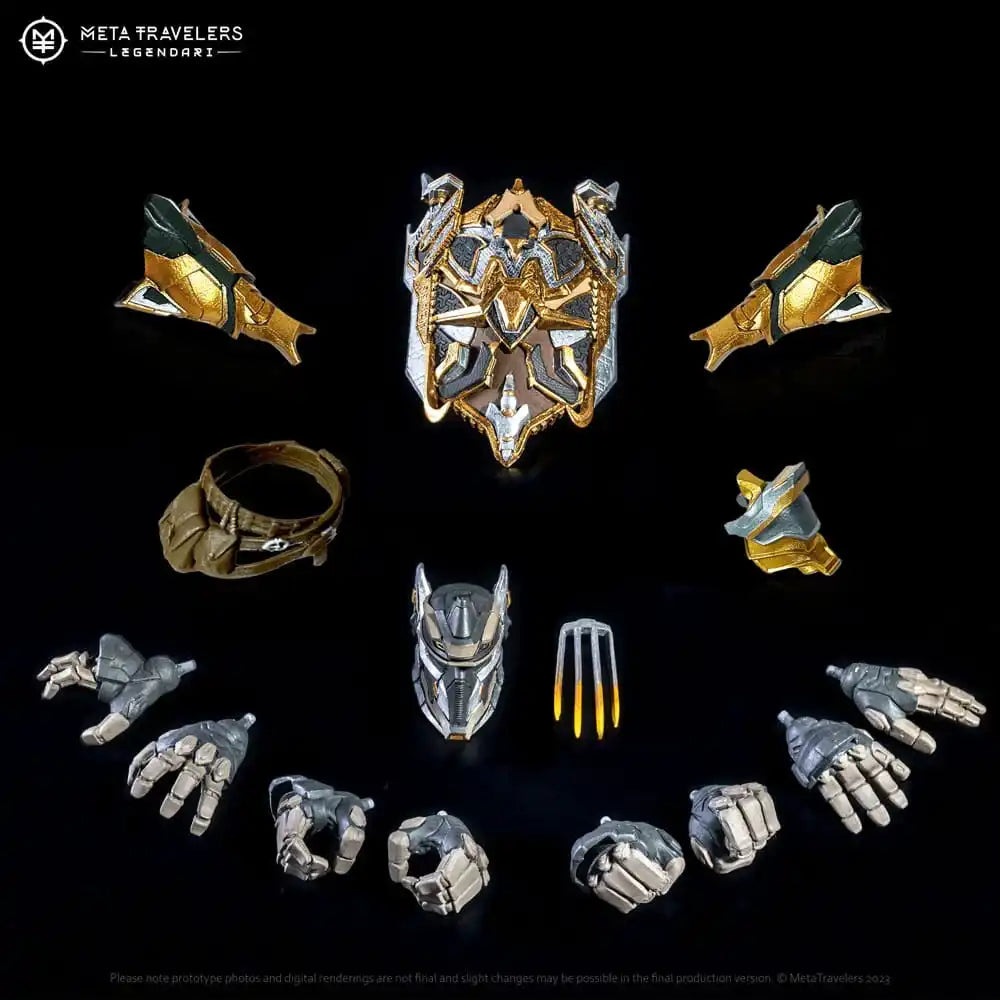 Legendari Actionfigur 1/10 Cyberius Kaine 18 cm - Smalltinytoystore