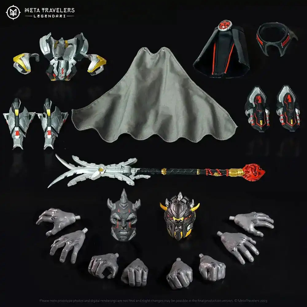 Legendari Actionfigur 1/10 Kael Darkhelm 18 cm - Smalltinytoystore