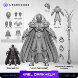 Legendari Actionfigur 1/10 Kael Darkhelm 18 cm - Smalltinytoystore