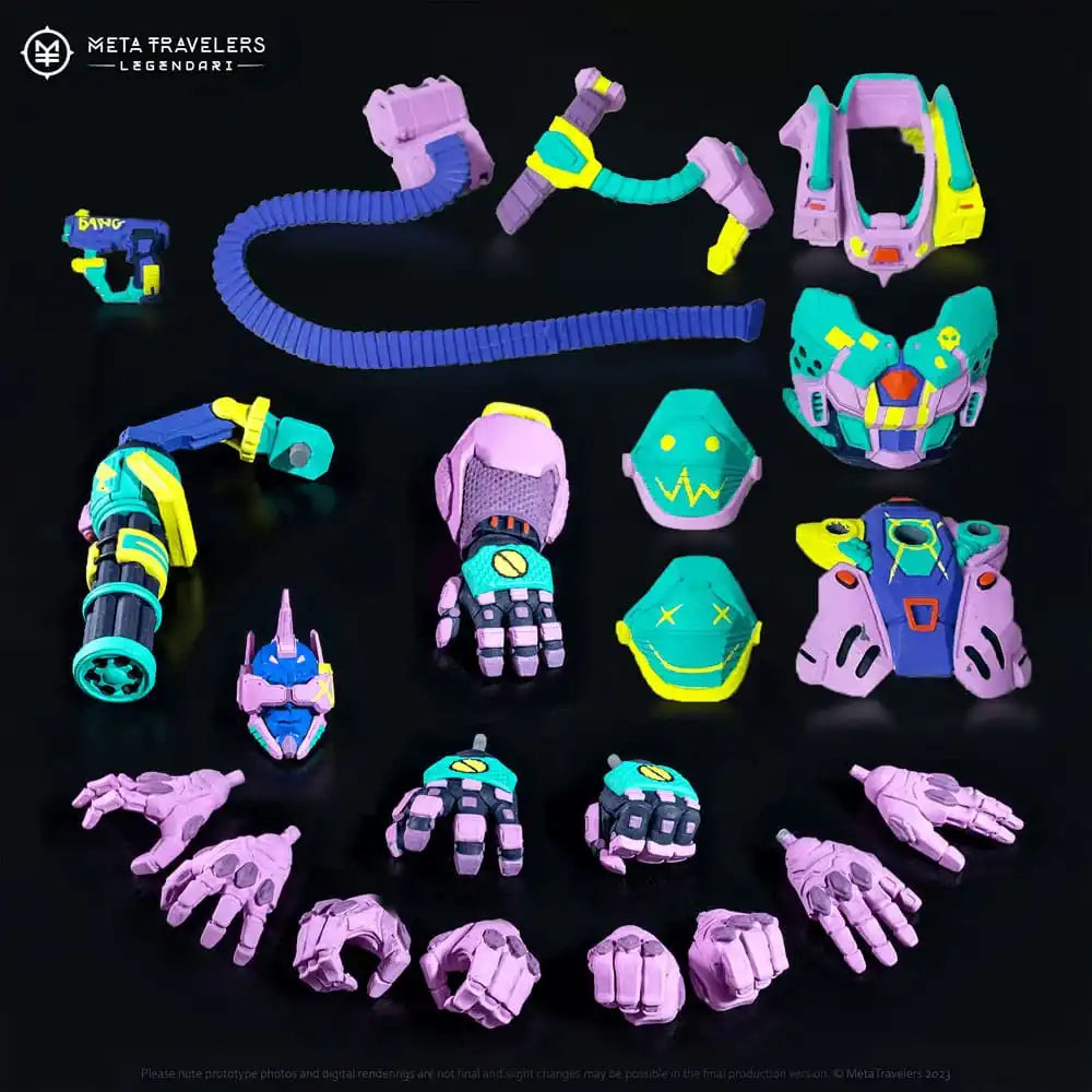 Legendari Actionfigur 1/10 Quik Jak 18 cm - Smalltinytoystore