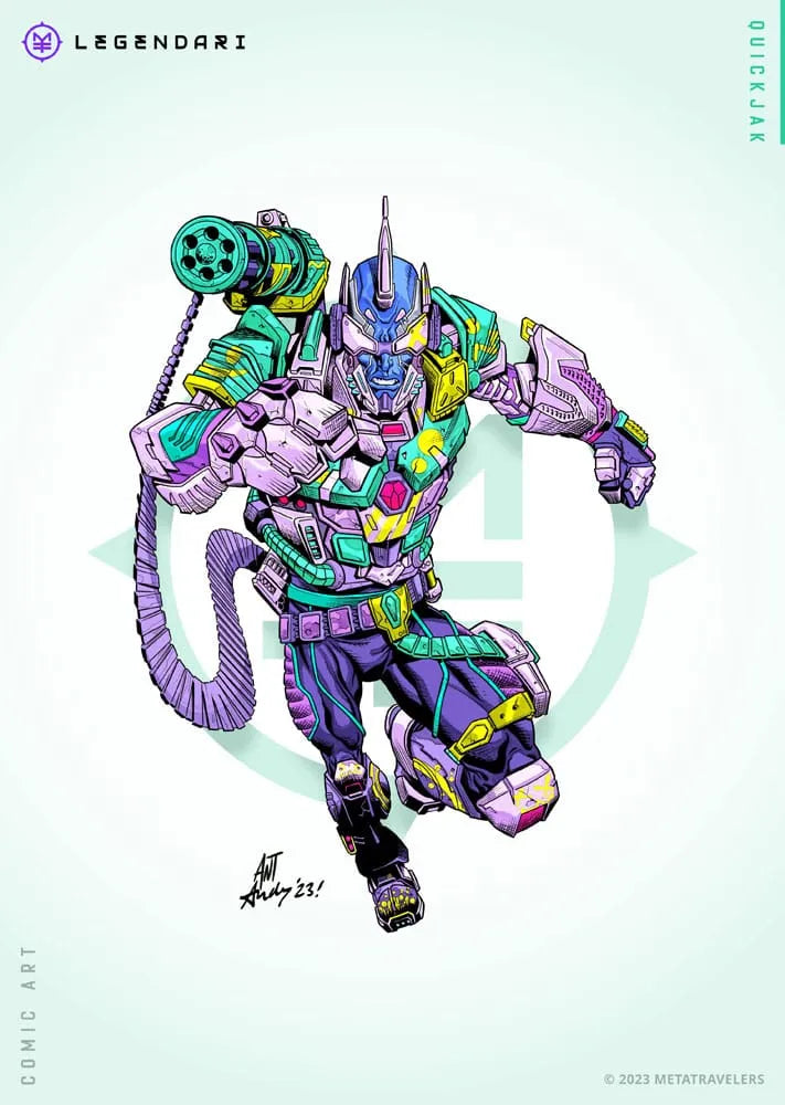 Legendari Actionfigur 1/10 Quik Jak 18 cm - Smalltinytoystore