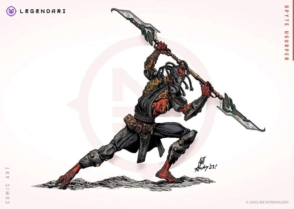 Legendari Actionfigur 1/10 Spyte Usurper 18 cm - Smalltinytoystore