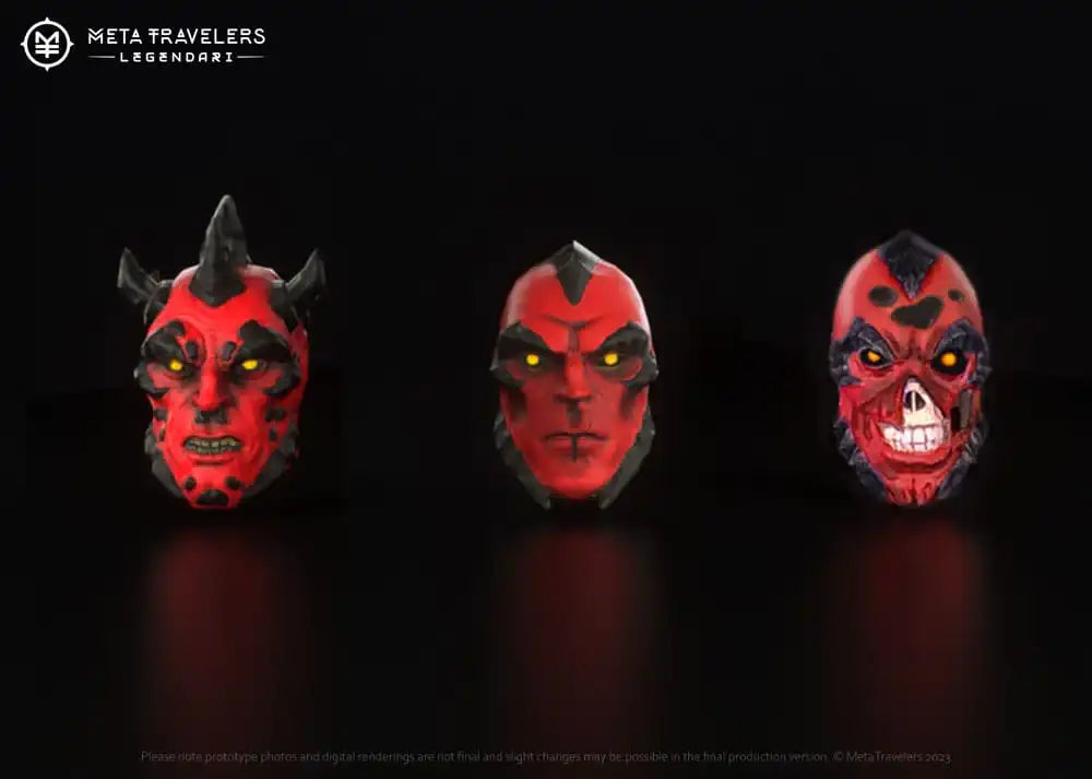 Legendari Zubehör-Set Nibiru Villains Head Pack - Smalltinytoystore