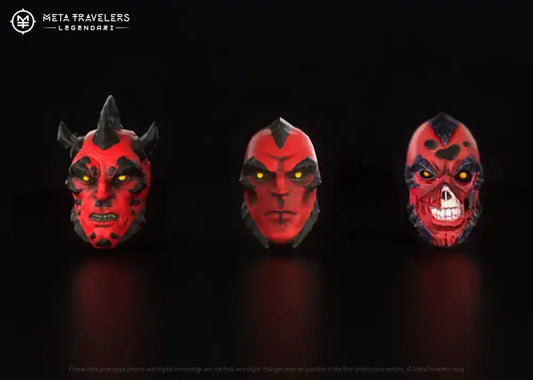 Legendari Zubehör-Set Nibiru Villains Head Pack - Smalltinytoystore