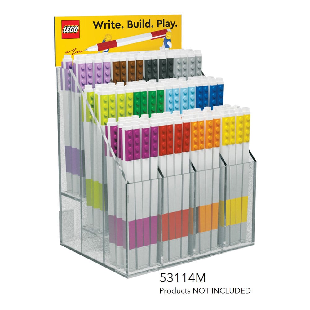 LEGO Acryl Verkaufsdisplay / Thekendisplay für Gelstifte - Smalltinytoystore
