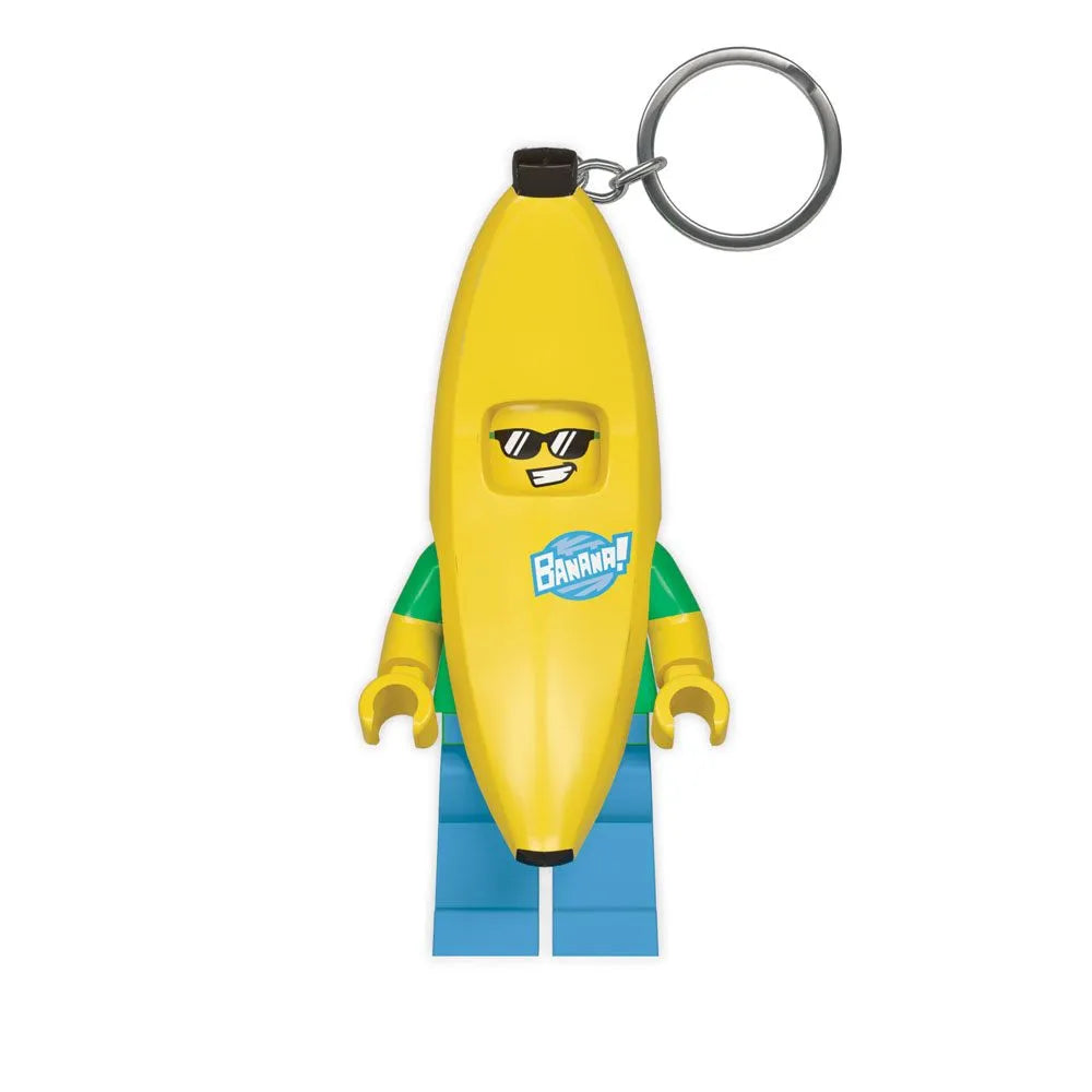 LEGO Classic Schlüsselanhänger mit Leuchtfunktion Banana 8 cm - Smalltinytoystore