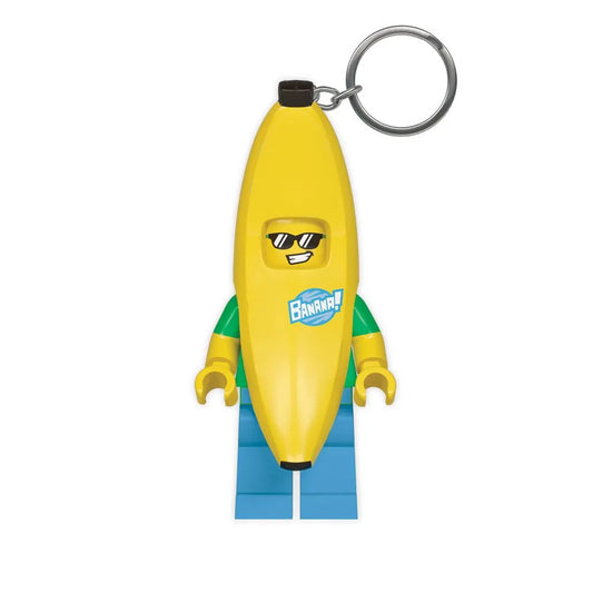 LEGO Classic Schlüsselanhänger mit Leuchtfunktion Banana 8 cm - Smalltinytoystore