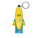 LEGO Classic Schlüsselanhänger mit Leuchtfunktion Banana 8 cm - Smalltinytoystore