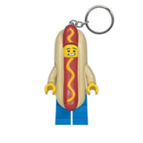 LEGO Classic Schlüsselanhänger mit Leuchtfunktion Hot Dog 8 cm - Smalltinytoystore