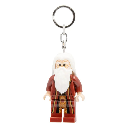 LEGO Harry Potter Schlüsselanhänger mit Leuchtfunktion Dumbledore 8 cm - Smalltinytoystore