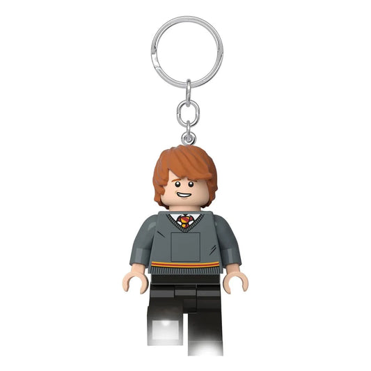 LEGO Harry Potter Schlüsselanhänger mit Leuchtfunktion Ron Weasley 8 cm - Smalltinytoystore