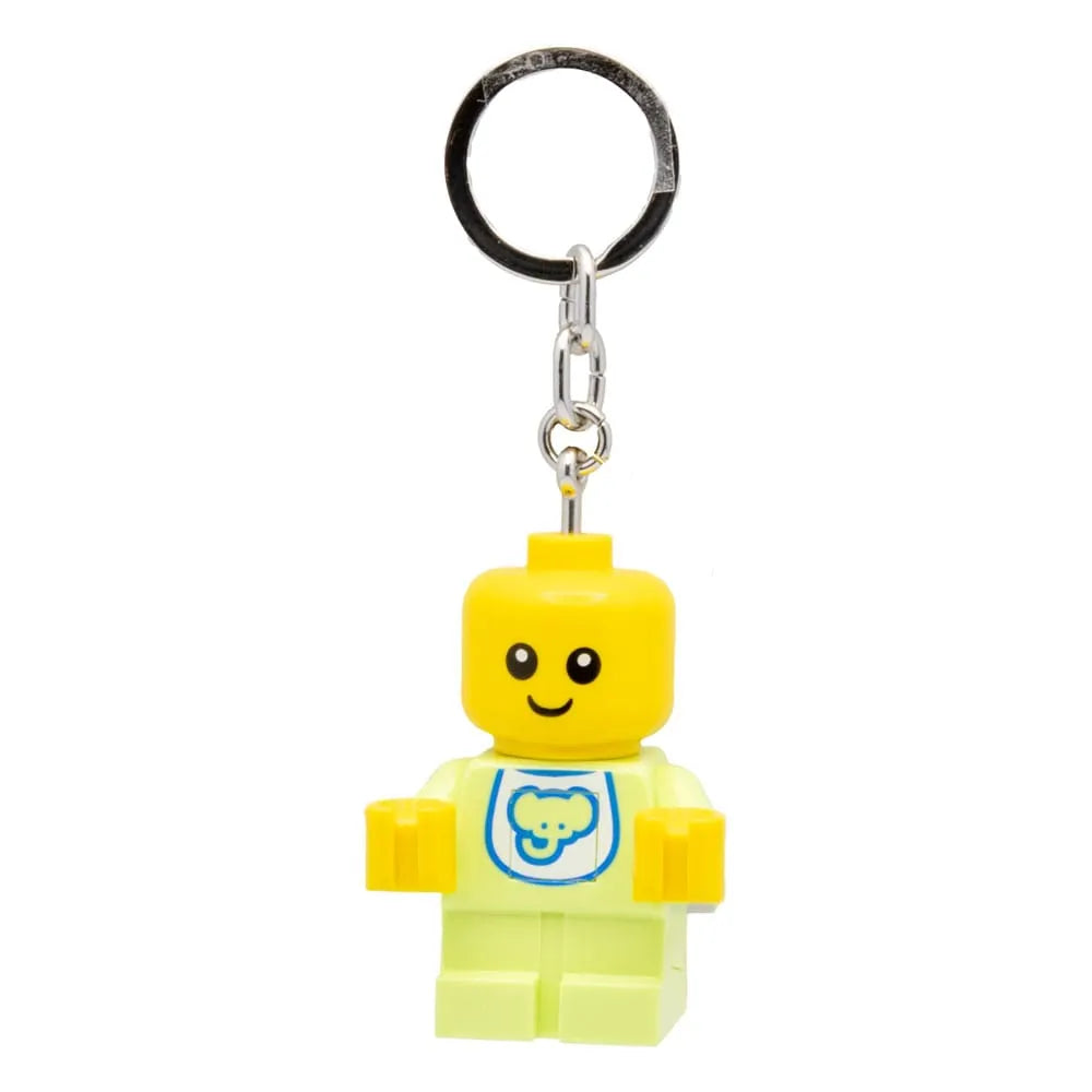 LEGO Minifigures Schlüsselanhänger mit Leuchtfunktion Baby 8 cm - Smalltinytoystore