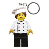 LEGO Minifigures Schlüsselanhänger mit Leuchtfunktion Gourmet Chef 8 cm - Smalltinytoystore