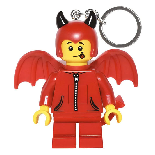 LEGO Minifigures Schlüsselanhänger mit Leuchtfunktion Kleiner Teufel 8 cm - Smalltinytoystore
