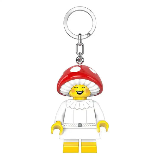LEGO Minifigures Schlüsselanhänger mit Leuchtfunktion Pilz-Kobold 8 cm - Smalltinytoystore