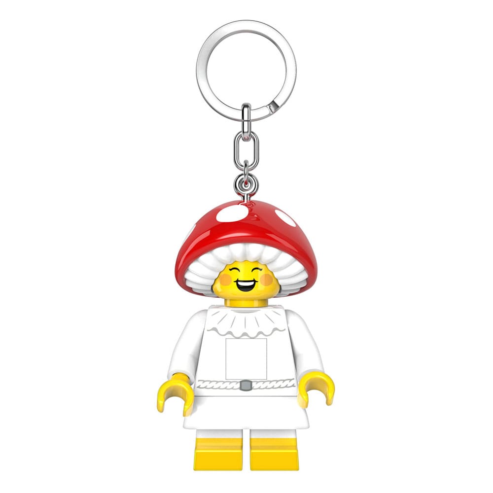 LEGO Minifigures Schlüsselanhänger mit Leuchtfunktion Pilz-Kobold 8 cm - Smalltinytoystore