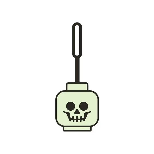 LEGO Minifigures Taschenanhänger Skelettkopf Glow in the Dark 10 cm - Smalltinytoystore