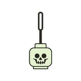 LEGO Minifigures Taschenanhänger Skelettkopf Glow in the Dark 10 cm - Smalltinytoystore