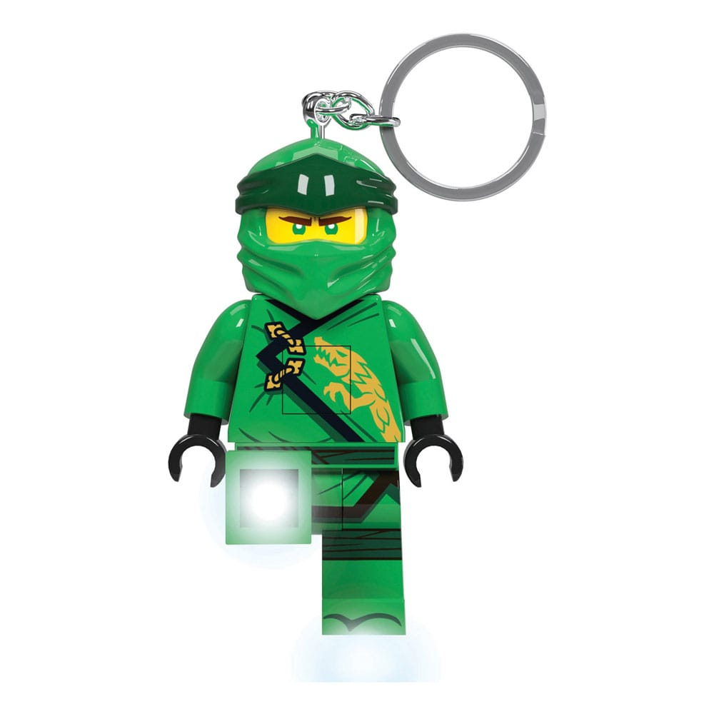 LEGO Ninjago Legacy Schlüsselanhänger mit Leuchtfunktion Lloyd 8 cm - Smalltinytoystore