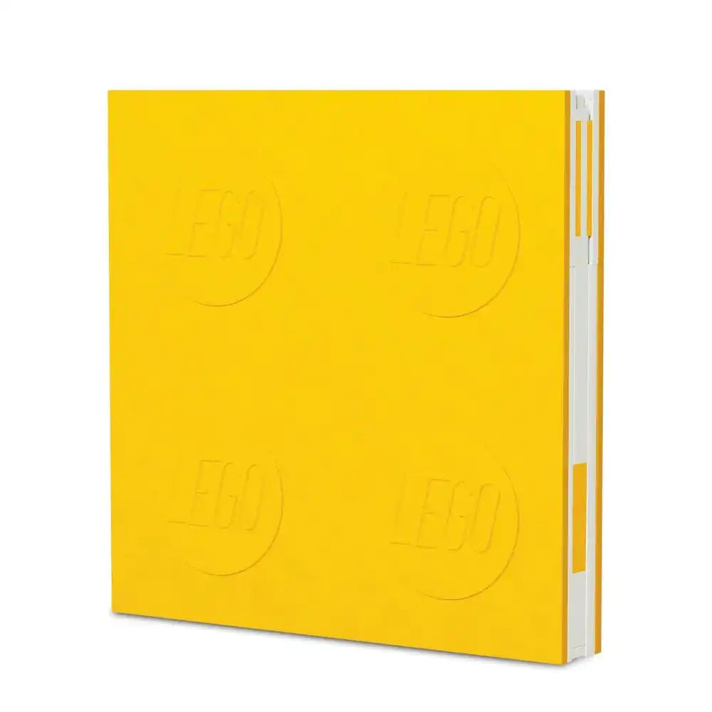 LEGO Notizbuch mit Stift Gelb - Smalltinytoystore