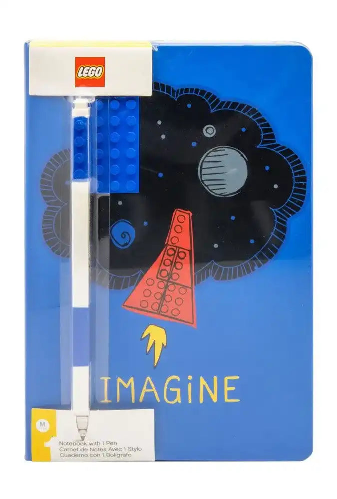 LEGO Notizbuch mit Stift Imagine - Smalltinytoystore