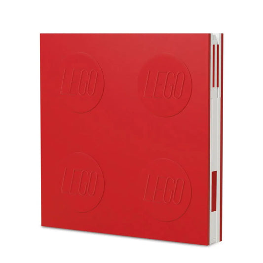 LEGO Notizbuch mit Stift Rot - Smalltinytoystore