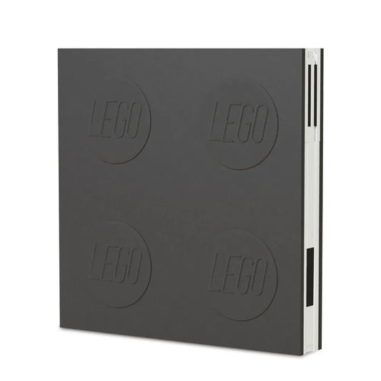 LEGO Notizbuch mit Stift Schwarz - Smalltinytoystore