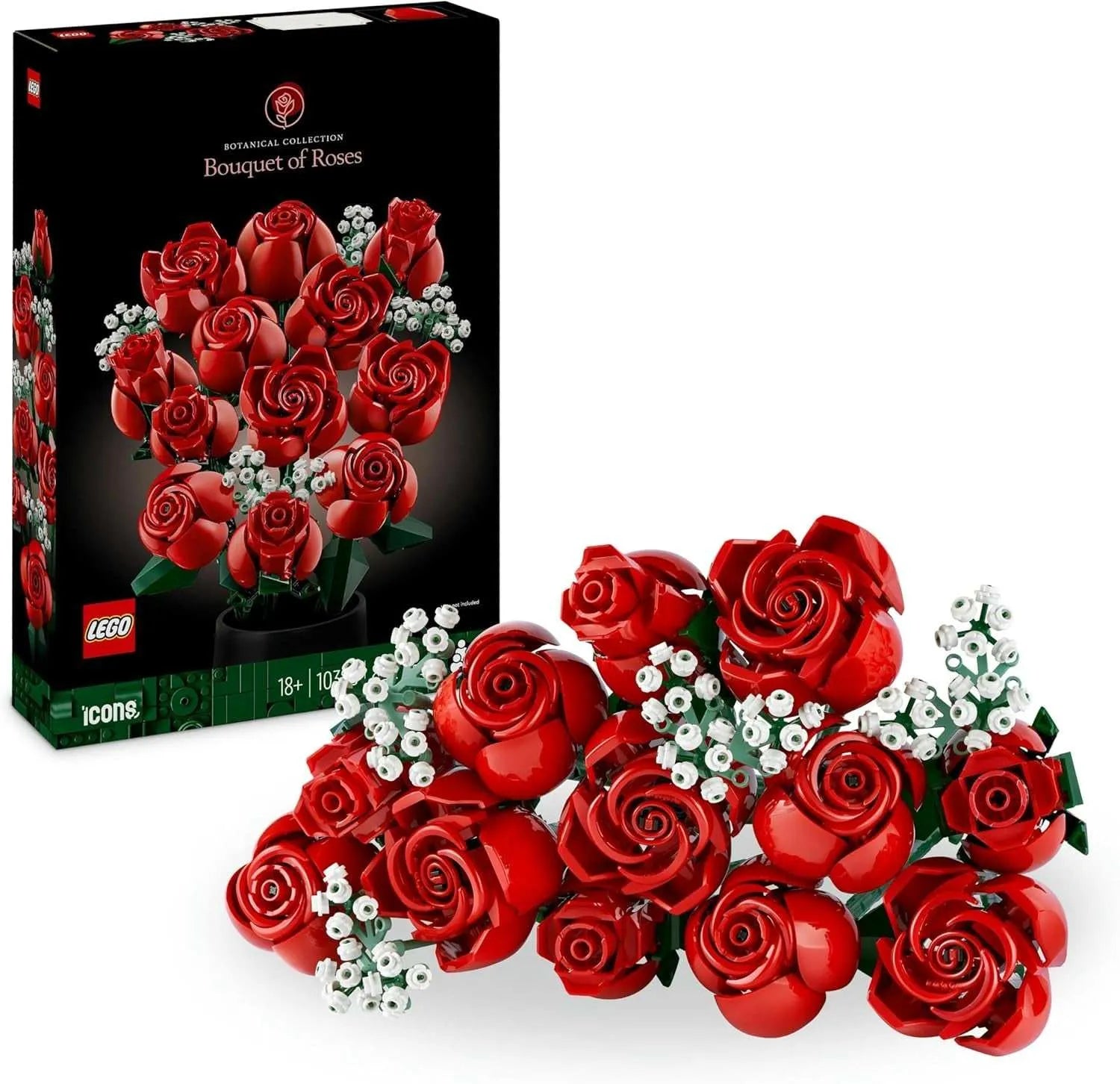 LEGO® 10328 Rosenstrauß - Smalltinytoystore