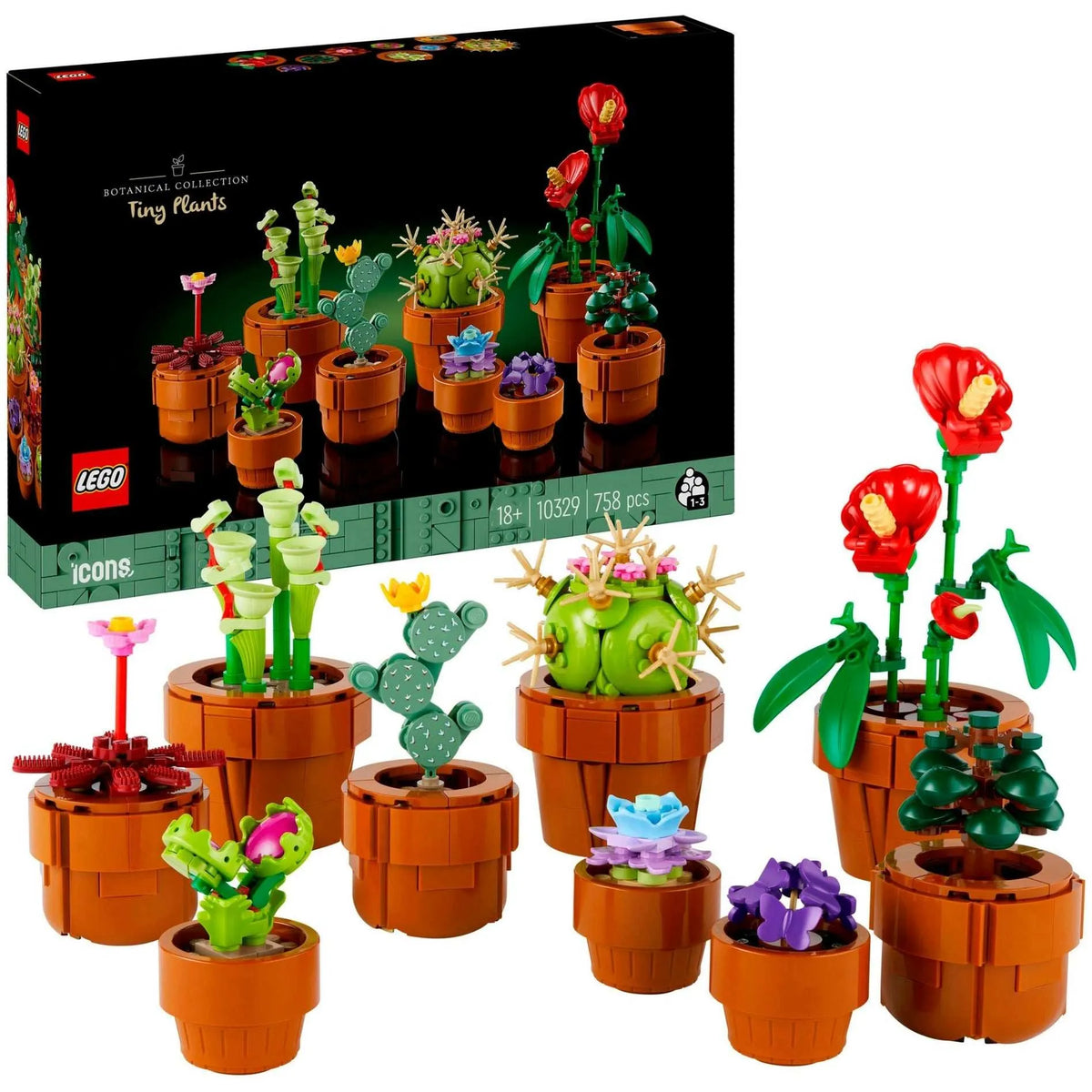 LEGO® 10329 Mini Pflanzen - Smalltinytoystore