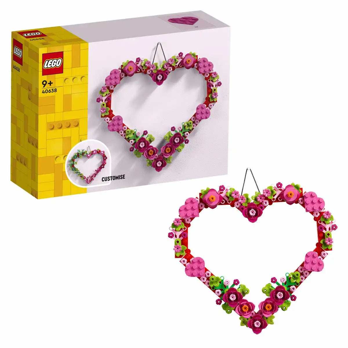 LEGO® 40638 Icons Herz-Deko - Smalltinytoystore