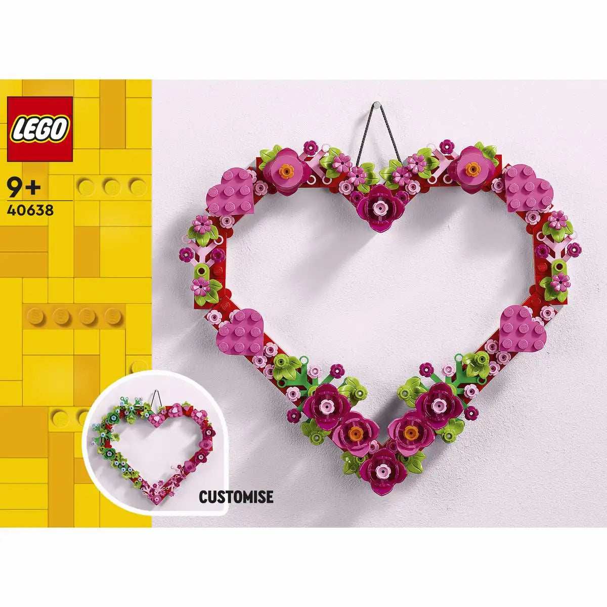 LEGO® 40638 Icons Herz-Deko - Smalltinytoystore