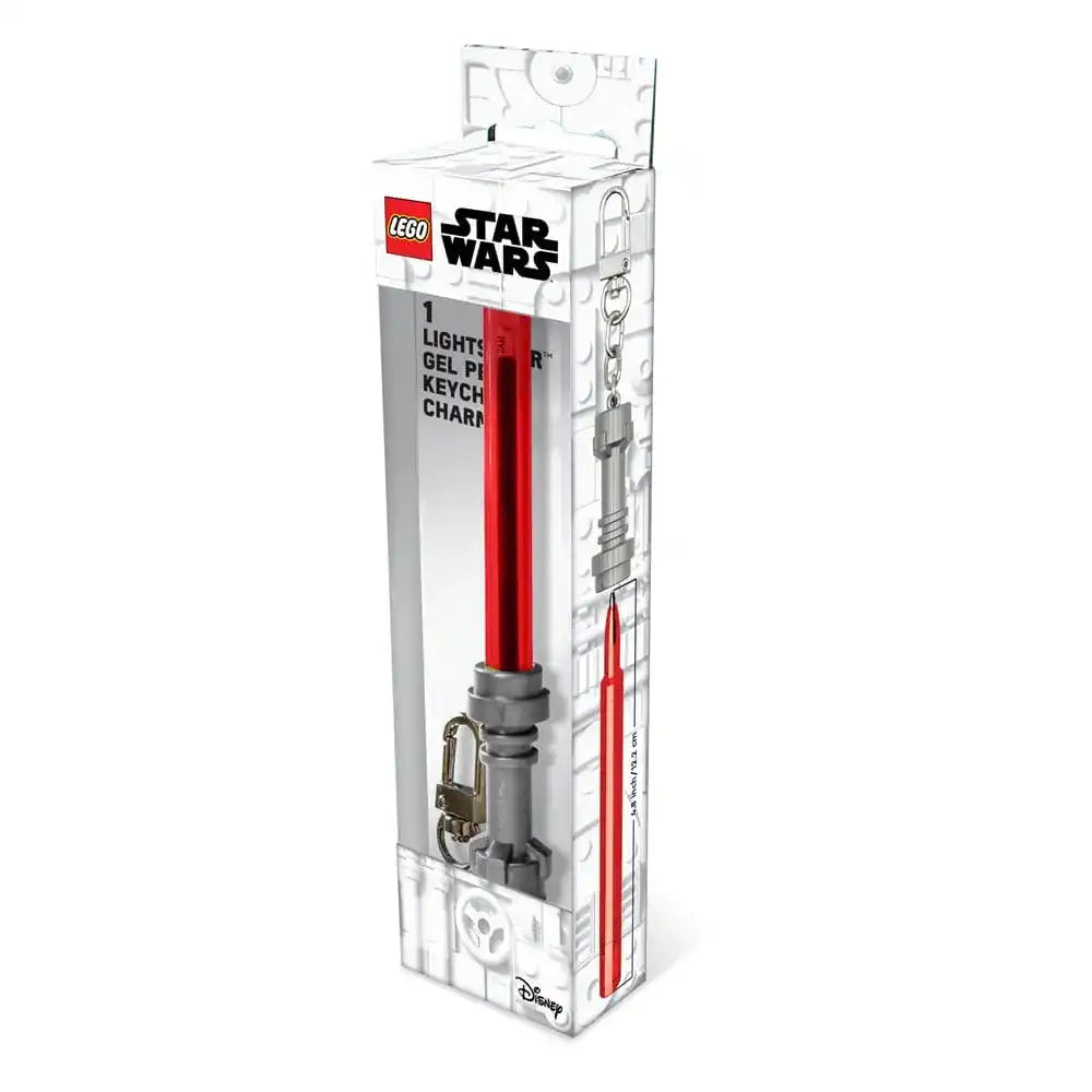 LEGO Star Wars Gelstift mit Clip Rot - Smalltinytoystore