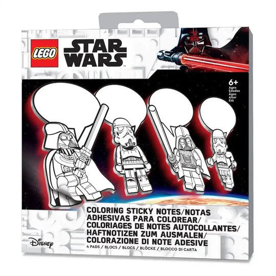 LEGO Star Wars Klebezettel Set mit Stift Darth Vader - Smalltinytoystore