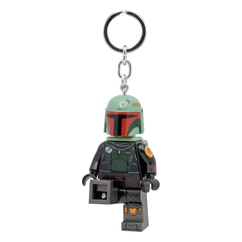 LEGO Star Wars Schlüsselanhänger mit Leuchtfunktion Boba Fett 8 cm - Smalltinytoystore