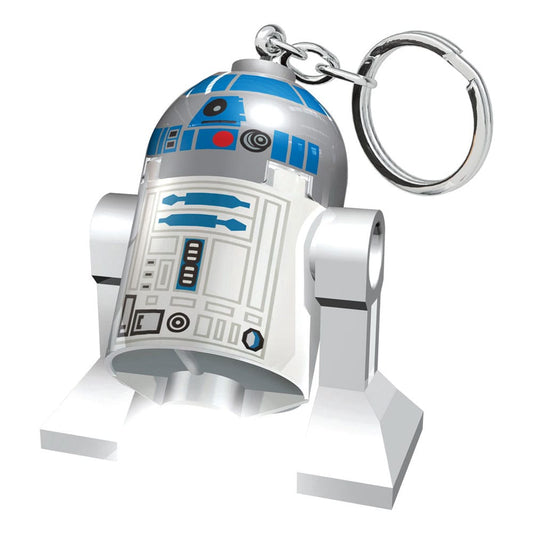 LEGO Star Wars Schlüsselanhänger mit Leuchtfunktion R2D2 8 cm - Smalltinytoystore