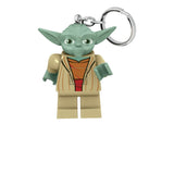 LEGO Star Wars Schlüsselanhänger mit Leuchtfunktion Yoda 8 cm - Smalltinytoystore