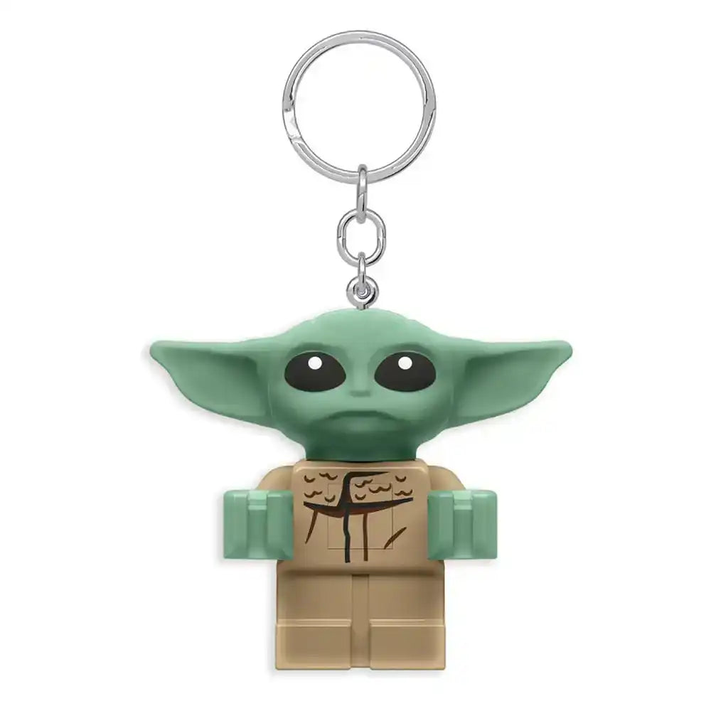 LEGO Star Wars The Mandalorian Schlüsselanhänger mit Leuchtfunktion Grogu 8 cm - Smalltinytoystore