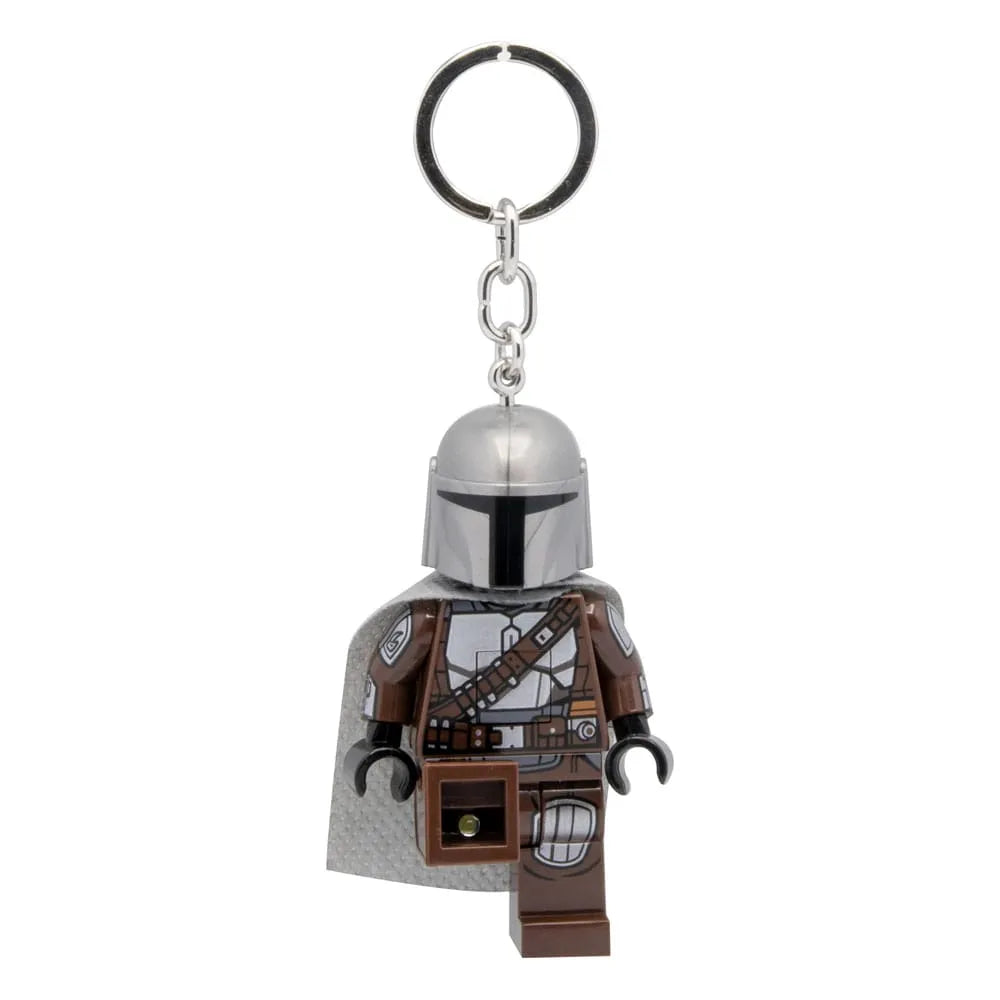 LEGO Star Wars The Mandalorian Schlüsselanhänger mit Leuchtfunktion Mandalorian 8 cm - Smalltinytoystore