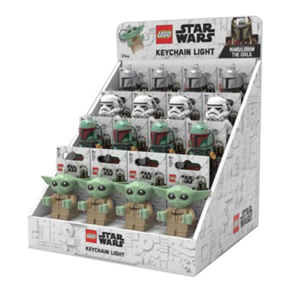 LEGO Star Wars The Mandalorian Verkaufsdisplay / Thekendisplay für Schlüsselanhänger - Smalltinytoystore