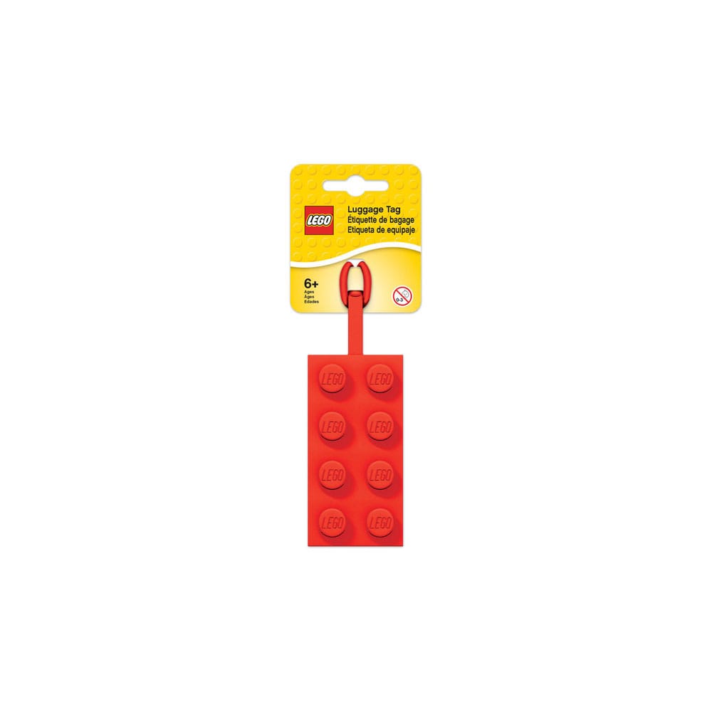 LEGO Taschenanhänger Rot 10 cm - Smalltinytoystore