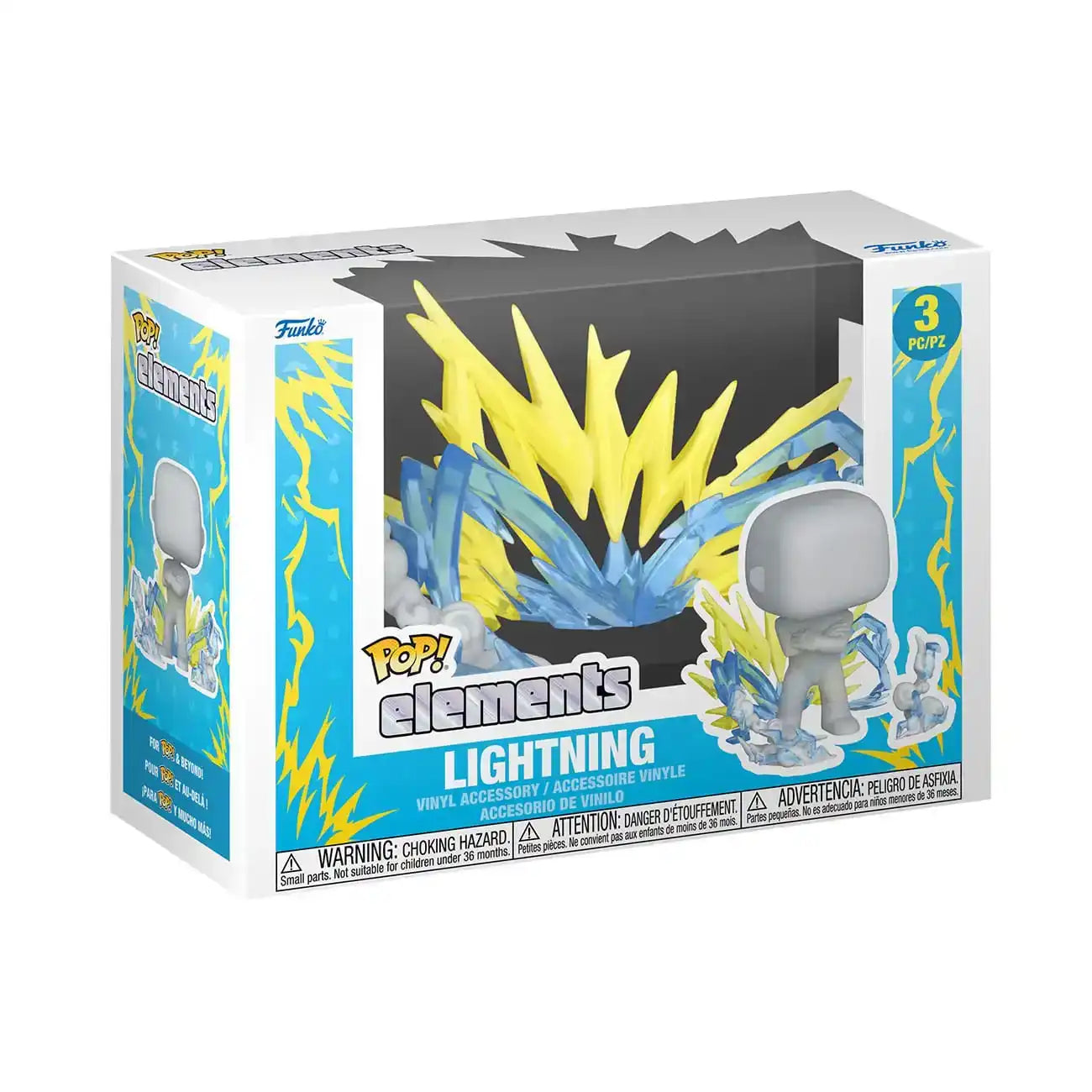 Lightning POP! Elements Vinyl Figur Yellow 5 cm