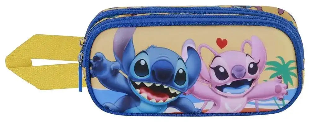Lilo & Stitch 3D Double Federmäppchen Ocean Blue