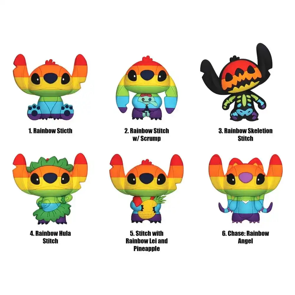 Lilo & Stitch 3D Magnete Series 4 Display (12) - Smalltinytoystore