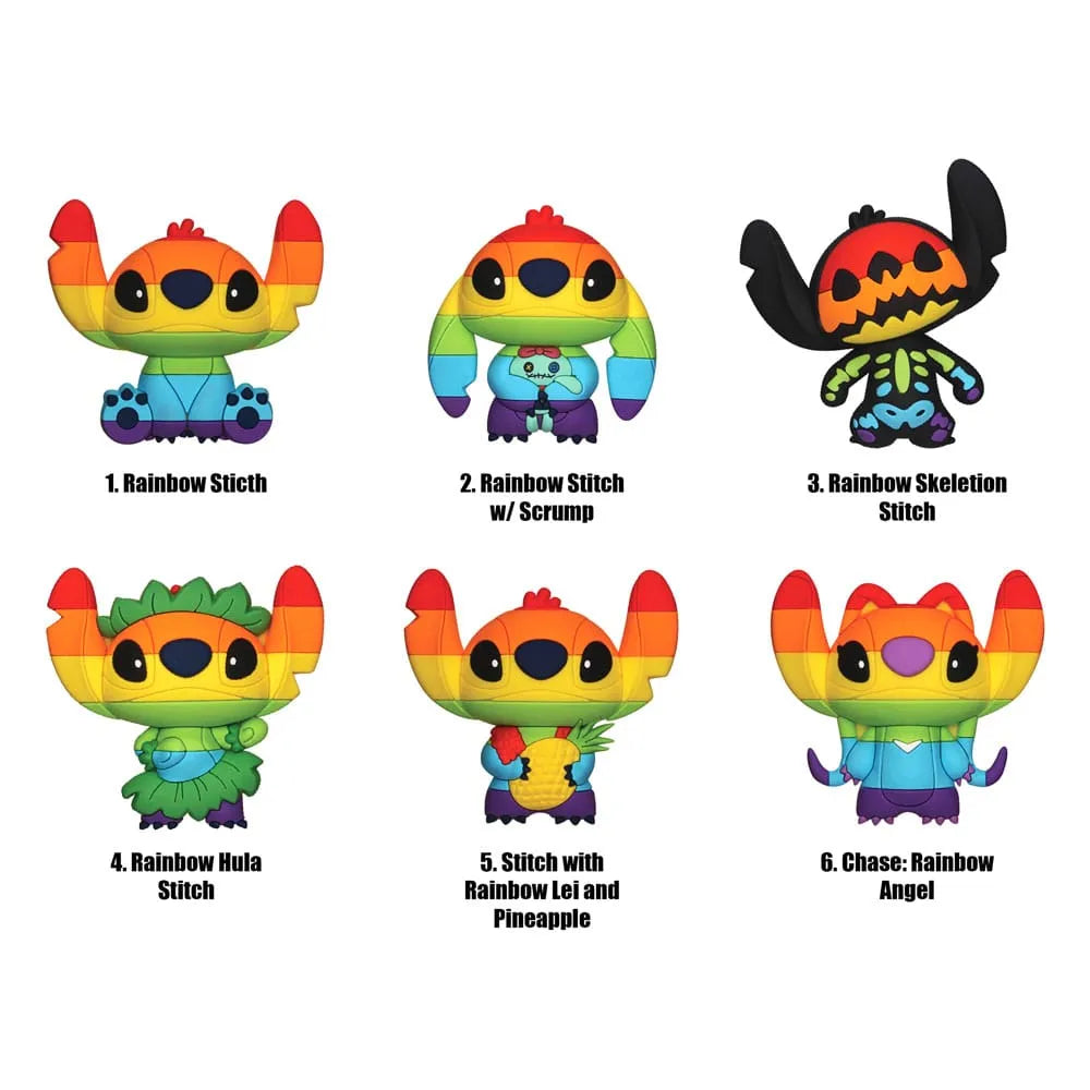 Lilo & Stitch 3D Magnete Series 4 Display (12) - Smalltinytoystore