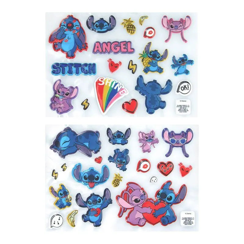 Lilo & Stitch 3D Vinyl Sticker Set Stitch - Smalltinytoystore