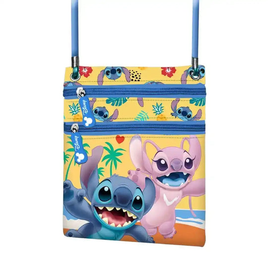 Lilo & Stitch Action Vertical Crossbody Tasche Ocean Blue