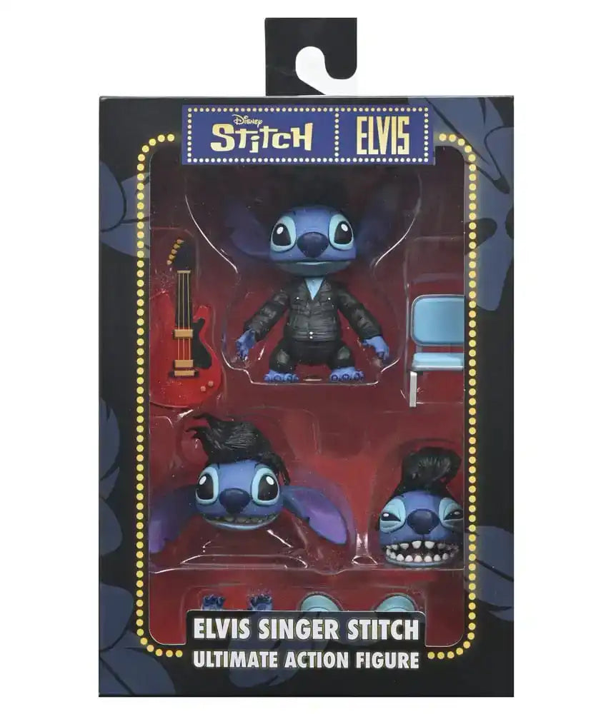 Lilo & Stitch Actionfigur Ultimate Singer Elvis Stitch 7 cm - Smalltinytoystore