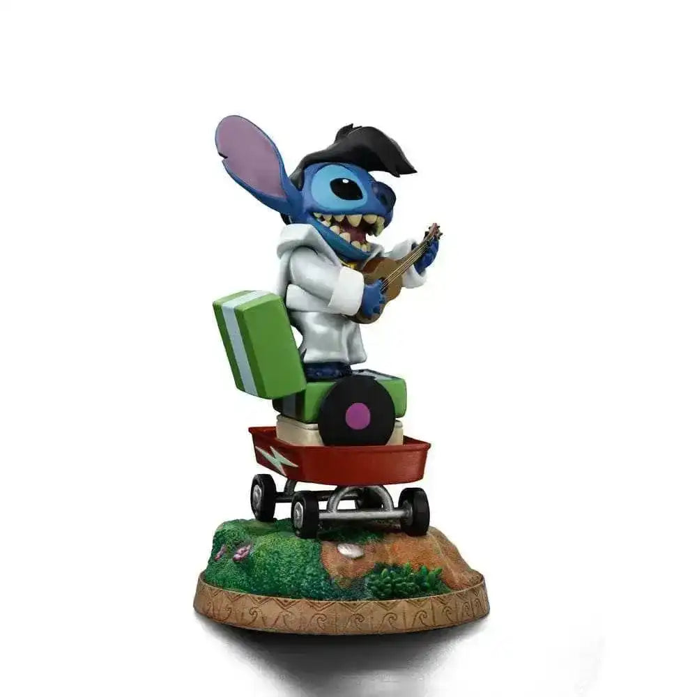 Lilo & Stitch Art Scale Statue 1/10 Stitch King of Rock 17 cm - Smalltinytoystore